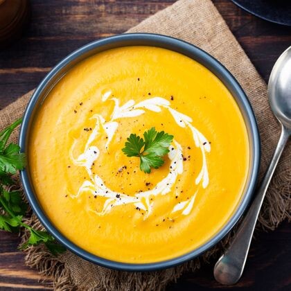 Суп пюре из чечевицы