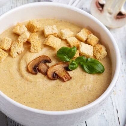 Крем-суп из шампиньонов