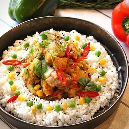 Рис с овощами