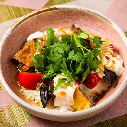 «Баклажаны с миндалем »