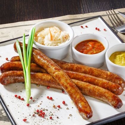 Ассорти из колбасок гриль