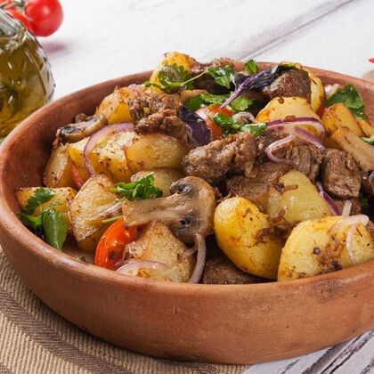 Картофель по-домашнему