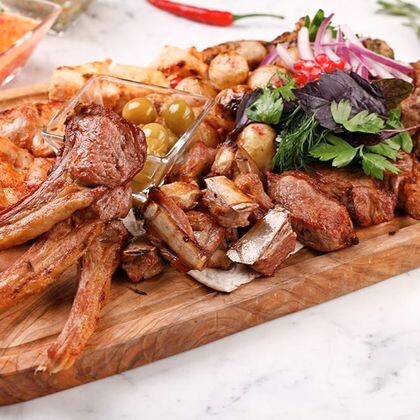 Мясной сет на 6-х