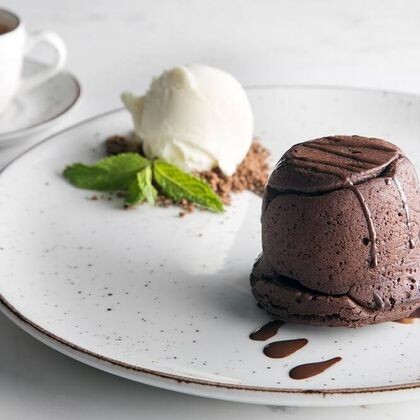 Шоколадный фондан