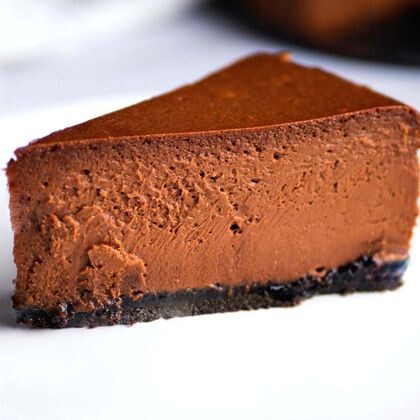 Чизкейк шоколадный