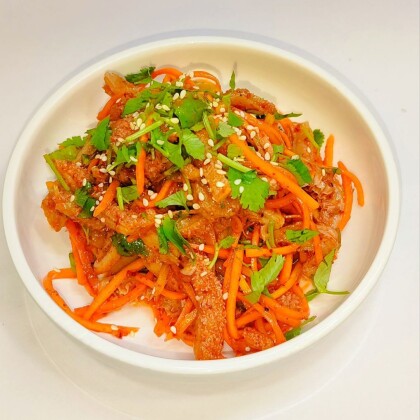 Хе из требухи/절인 쇠고기 위