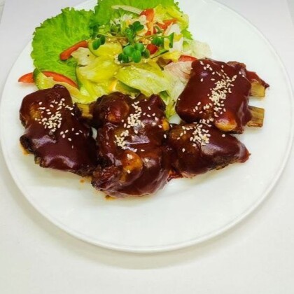 Свиные ребра BBQ