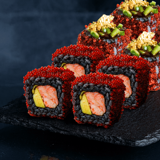 Блэк ролл с золотом