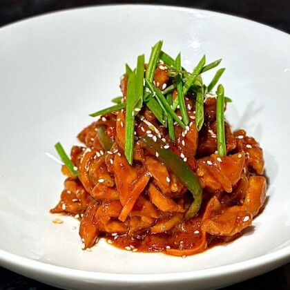 Пулькоги из курицы 닭불고기