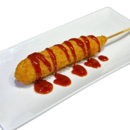 Корн-дог  сосиска с сыром